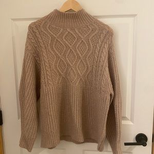 Light pink knit sweater